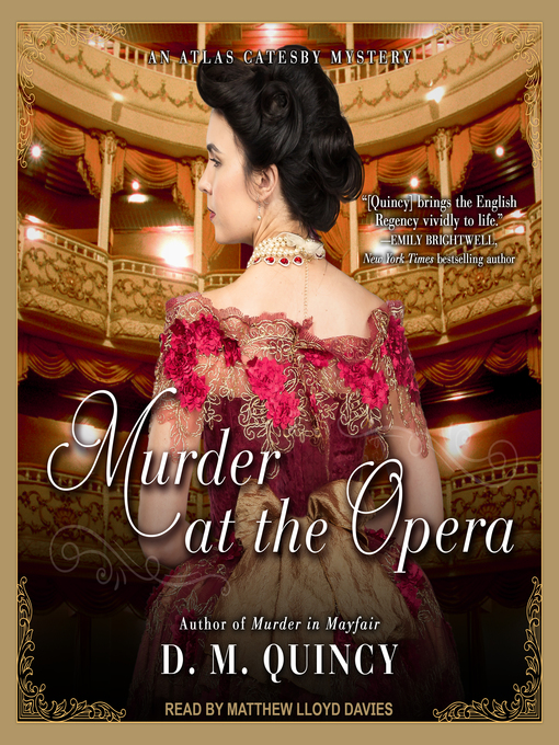 Title details for Murder at the Opera by D.M. Quincy - Wait list